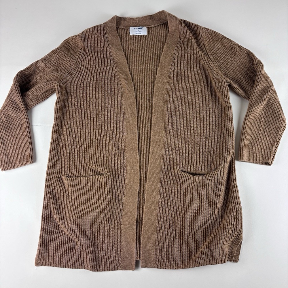 Old Navy Small Sweater Womens Brown Cardigan Pre-owned